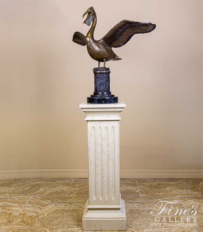 Bronze Statues  - Bronze Pelican Statue  - BS-1696